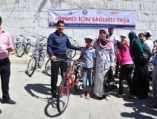 Doğaka’nın Desteği ıle Sağlıklı Yaşam İçin Çocuklara 40 Bisiklet Galeri