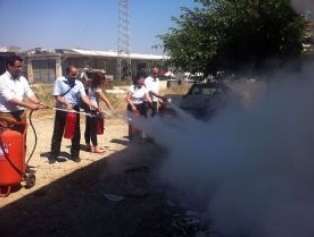 Doğaka Yangın Tatbikatı Galeri