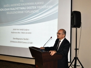 Kahramanmaraş’ta Doğrudan Faaliyet Mali Destek Programına İlişkin Bilgilendirme Galeri